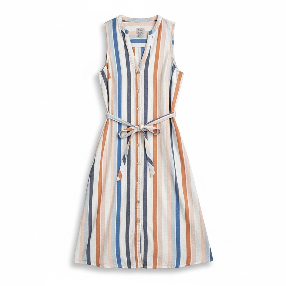 a new day Multicolor Striped Midi Dress